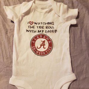 Alabama Crimson Tide Onesie